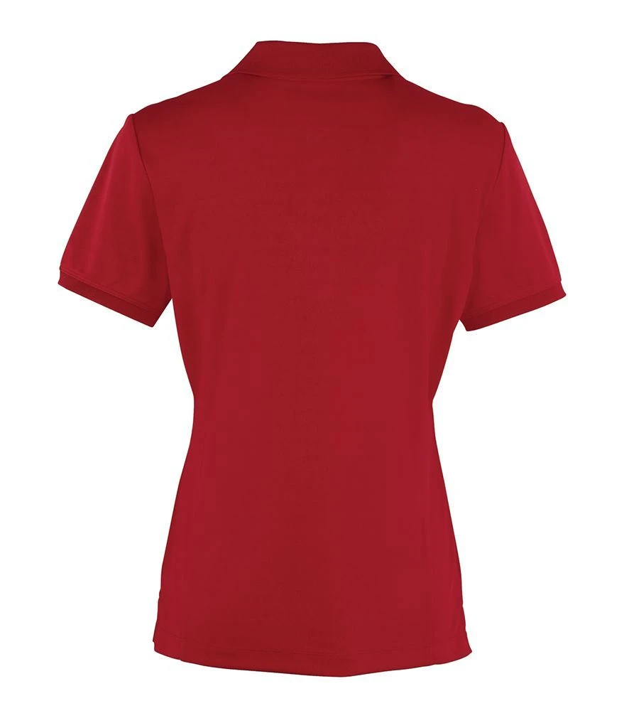 Premier® Premier Ladies Coolchecker Piqué Polo Shirt 12 Premier® Premier Ladies Coolchecker Piqué Polo Shirt - Image 10