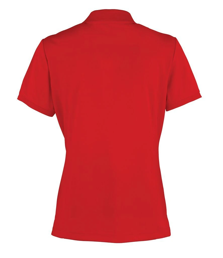 Premier® Premier Ladies Coolchecker Piqué Polo Shirt 18 Premier® Premier Ladies Coolchecker Piqué Polo Shirt - Image 16