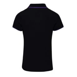 Premier® Premier Ladies Contrast Coolchecker Piqué Polo Shirt 32 Premier® Premier Ladies Contrast Coolchecker Piqué Polo Shirt -XAMAX pr619 bk 2fpr back