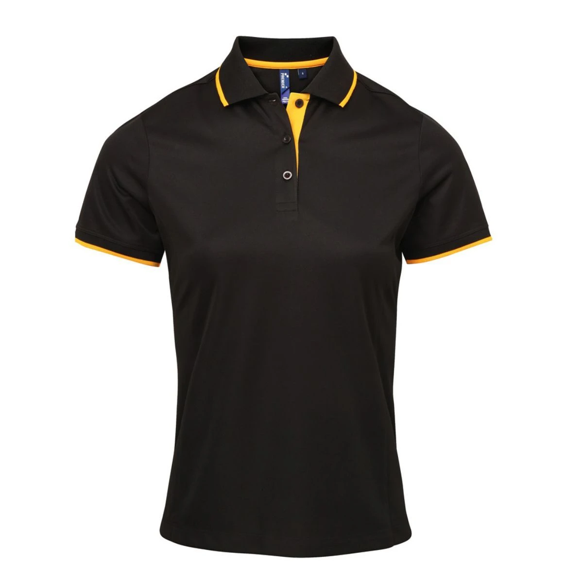 Premier® Premier Ladies Contrast Coolchecker Piqué Polo Shirt 7 Premier® Premier Ladies Contrast Coolchecker Piqué Polo Shirt - Image 5