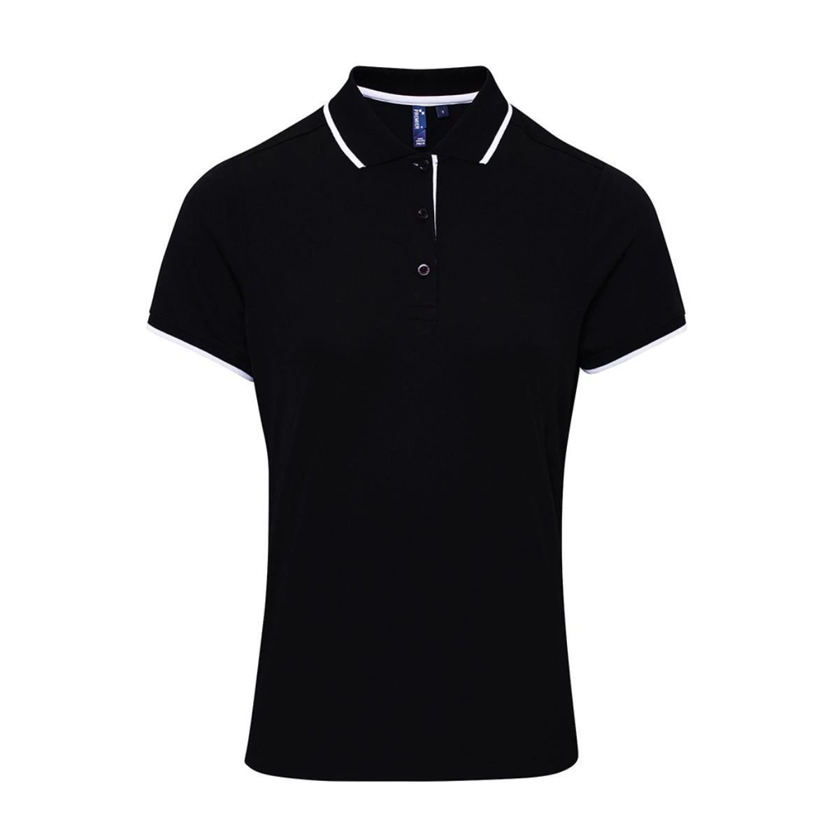 Premier® Premier Ladies Contrast Coolchecker Piqué Polo Shirt 14 Premier® Premier Ladies Contrast Coolchecker Piqué Polo Shirt - Image 12