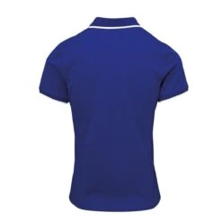 Premier® Premier Ladies Contrast Coolchecker Piqué Polo Shirt 39 Premier® Premier Ladies Contrast Coolchecker Piqué Polo Shirt -XAMAX pr619 ry 2fwh back