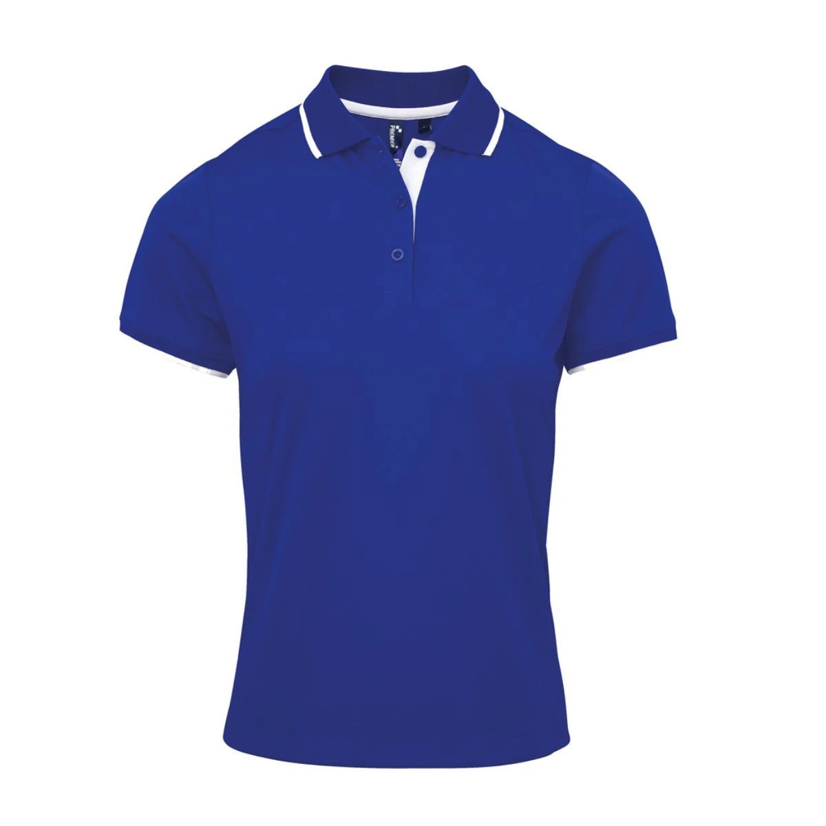 Premier® Premier Ladies Contrast Coolchecker Piqué Polo Shirt 19 Premier® Premier Ladies Contrast Coolchecker Piqué Polo Shirt - Image 17