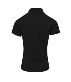 Premier® Premier Ladies Coolchecker Plus Piqué Polo Shirt -XAMAX pr632 blk back 1
