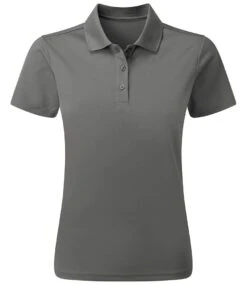 Premier® Premier Ladies Spun Dyed Recycled Polo Shirt -XAMAX pr633 dgy front 1