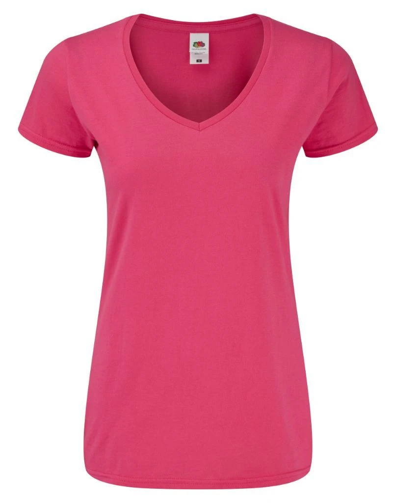 Fruit Of The Loom Ladies Iconic 150 V-Neck T 13 Fruit Of The Loom Ladies Iconic 150 V-Neck T - Image 11