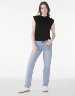 Bella+Canvas Womens Flowy Muscle Tee With Rolled Cuff -XAMAX prod 17106 be8804 173290