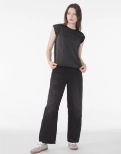 Bella+Canvas Womens Flowy Muscle Tee With Rolled Cuff -XAMAX prod 17106 be8804 173291