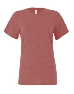Bella+Canvas Womens Relaxed Heather Jersey Short Sleeve Tee -XAMAX prod be6400cvc 153752