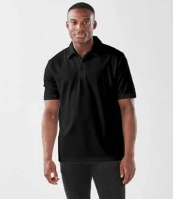 Stormtech Apollo H2X-dry Polo Shirt -XAMAX ps1 blk model 1 hero 2