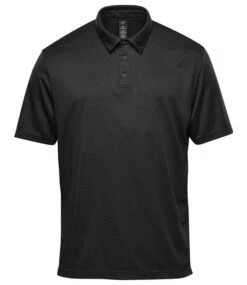 Stormtech Treeline Performance Polo Shirt -XAMAX pts1 blk front 2