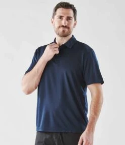 Stormtech Treeline Performance Polo Shirt -XAMAX pts1 nav model 1 hero
