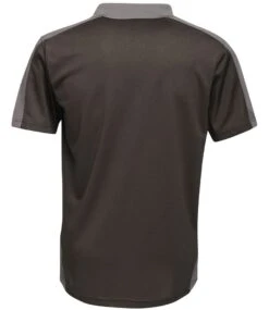 Regatta Professional Contrast Quick Wicking Polo Shirt -XAMAX rg424 bk 2fse back 1 1