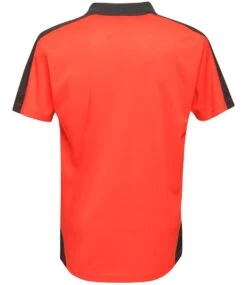 Regatta Professional Contrast Quick Wicking Polo Shirt -XAMAX rg424 cs 2fbk back 1