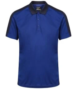 Regatta Professional Contrast Quick Wicking Polo Shirt -XAMAX rg424 nr 2fnv front 1