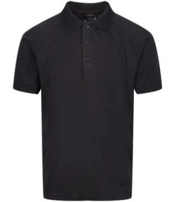 Regatta Coolweave Piqué Polo Shirt 40 Regatta Coolweave Piqué Polo Shirt -XAMAX rg525 blk front 7
