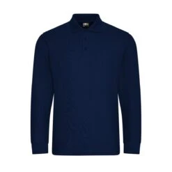 Pro RTX Pro Long Sleeve Piqué Polo Shirt -XAMAX rx102 navy