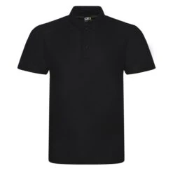 Pro RTX Pro Polyester Polo Shirt -XAMAX rx105 black front 2