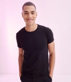 SF Men Feel Good Stretch T Shirt -XAMAX sf121 blk model 1