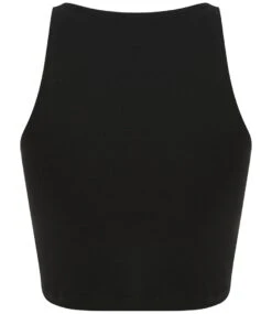 SF Ladies Cropped Top 39 SF Ladies Cropped Top -XAMAX sk106 blk back 4