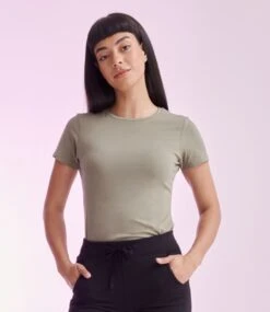 SF Ladies Feel Good Stretch T Shirt -XAMAX sk121 kha model 1