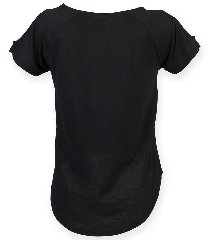 SF Ladies Drop Tail T Shirt 9 SF Ladies Drop Tail T Shirt - Image 7