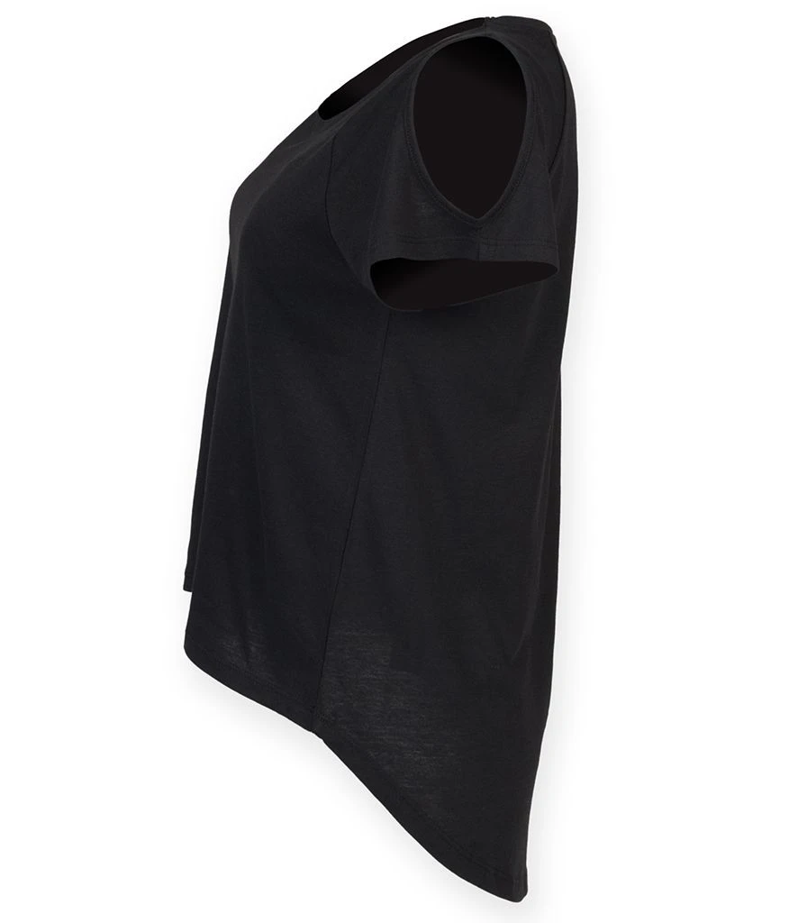 SF Ladies Drop Tail T Shirt 10 SF Ladies Drop Tail T Shirt - Image 8