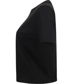 SF Ladies Cropped Boxy T Shirt 40 SF Ladies Cropped Boxy T Shirt -XAMAX sk237 blk left 4