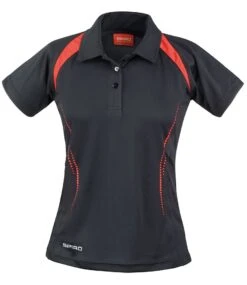 Spiro Ladies Team Spirit Polo Shirt -XAMAX sr177f bk 2frd front 1