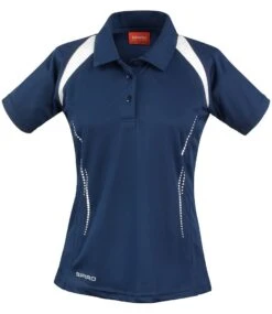 Spiro Ladies Team Spirit Polo Shirt -XAMAX sr177f nv 2fwh front