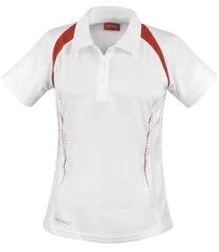 Spiro Ladies Team Spirit Polo Shirt -XAMAX sr177f wh 2frd front