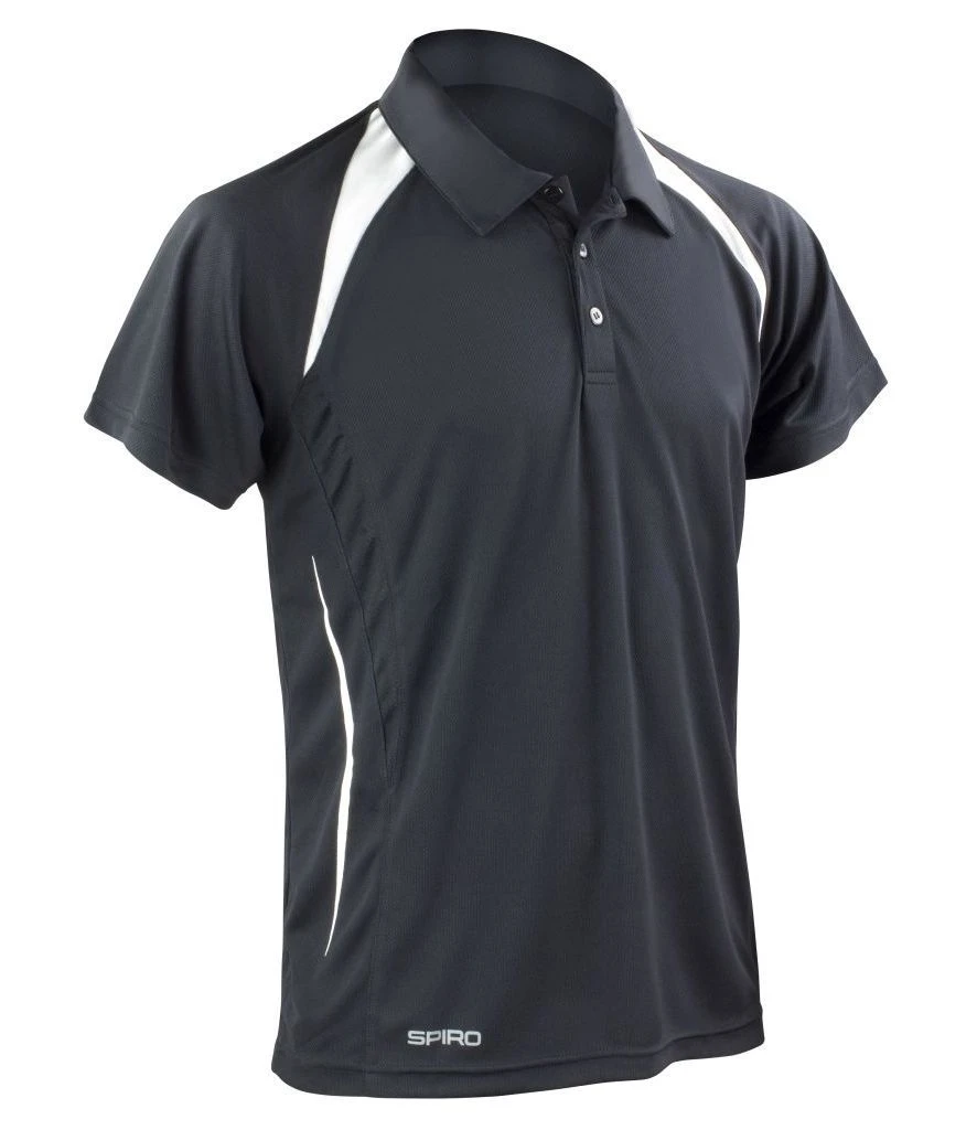 Spiro Mens Team Spirit Polo Shirt 4 Spiro Mens Team Spirit Polo Shirt - Image 2