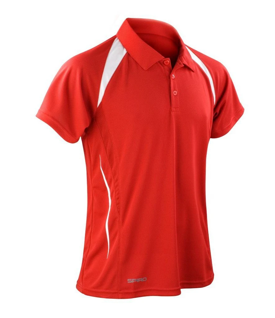 Spiro Mens Team Spirit Polo Shirt 5 Spiro Mens Team Spirit Polo Shirt - Image 3