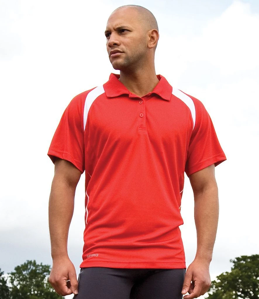Spiro Mens Team Spirit Polo Shirt 6 Spiro Mens Team Spirit Polo Shirt - Image 4