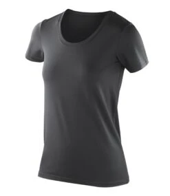 Spiro Impact Ladies Softex T Shirt -XAMAX sr280f blk front 2