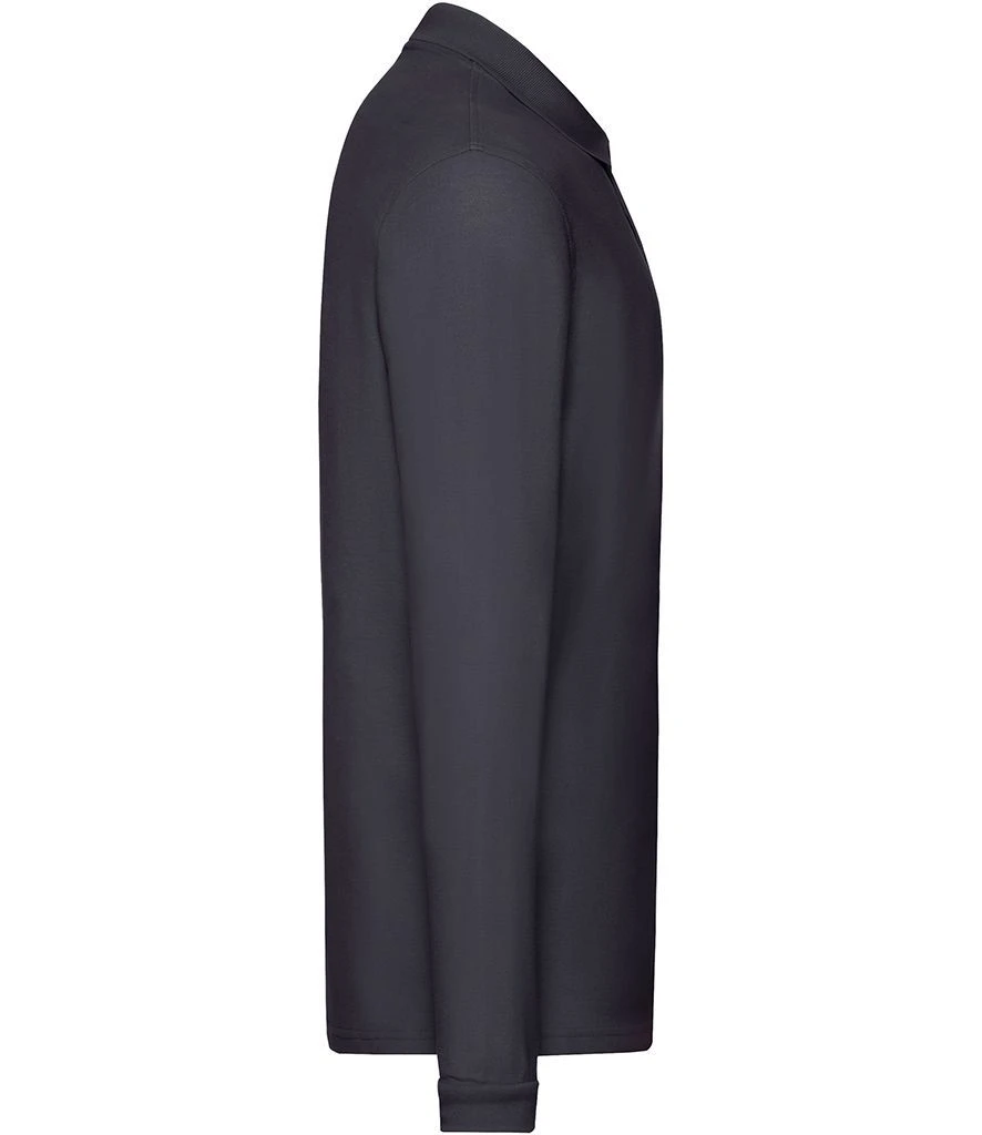 Fruit Of The Loom Mens Premium Long Sleeve Polo 16 Fruit Of The Loom Mens Premium Long Sleeve Polo - Image 14