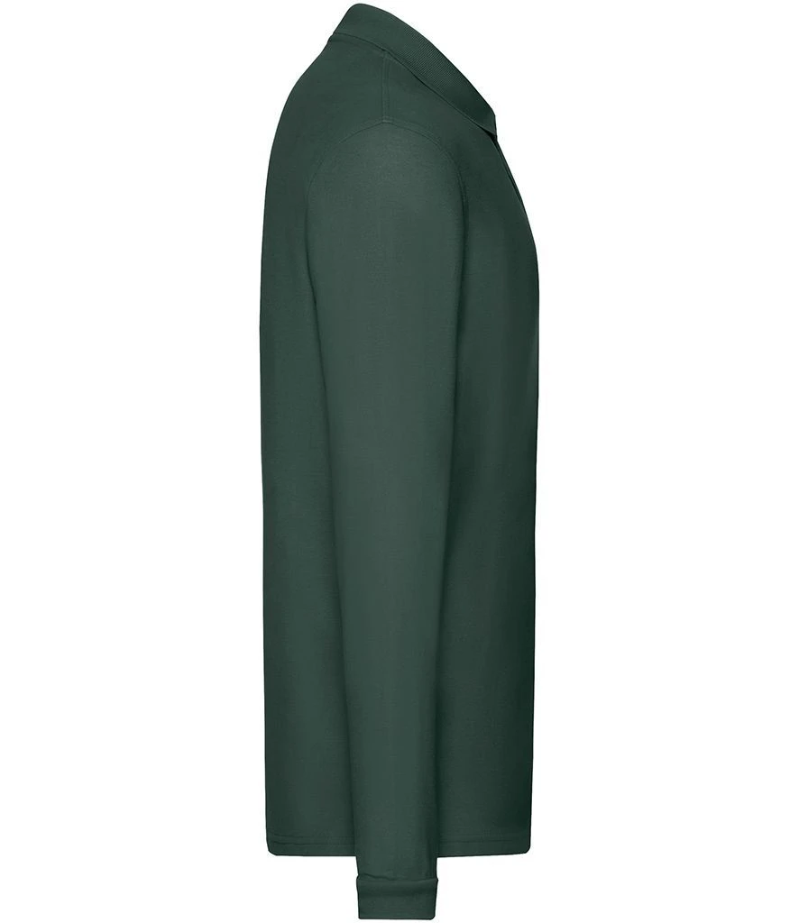 Fruit Of The Loom Mens Premium Long Sleeve Polo 11 Fruit Of The Loom Mens Premium Long Sleeve Polo - Image 9