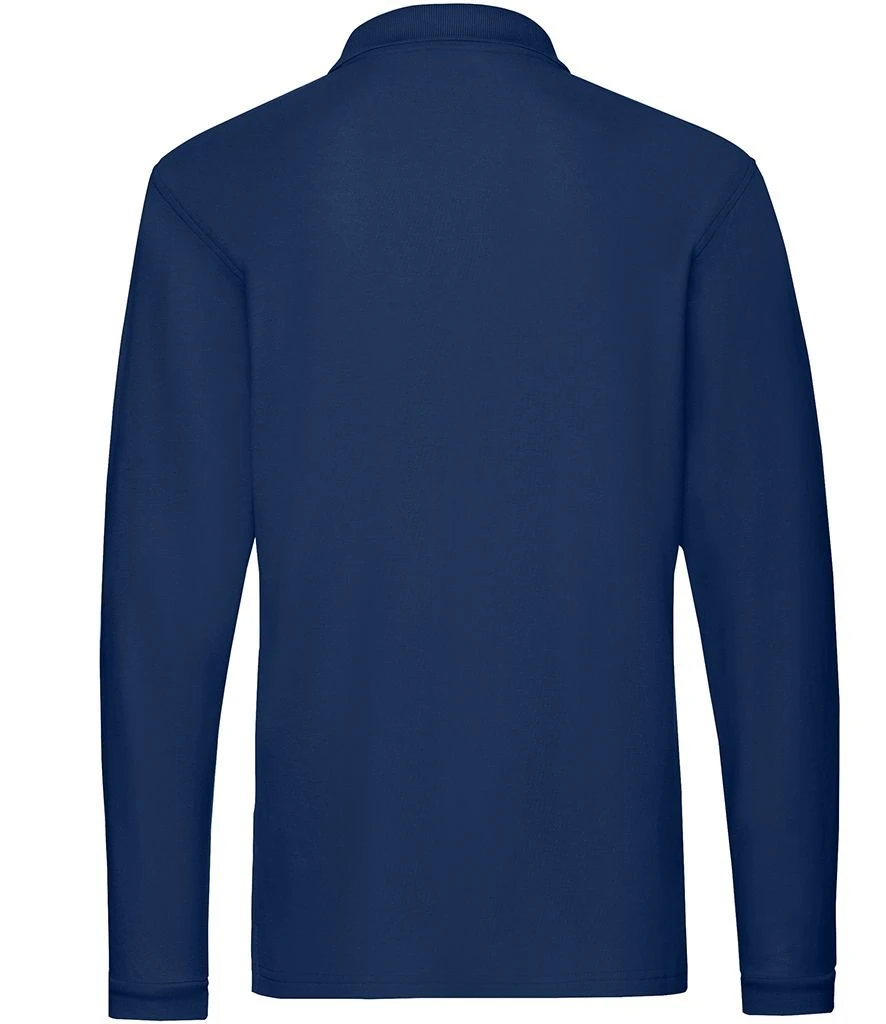 Fruit Of The Loom Mens Premium Long Sleeve Polo 18 Fruit Of The Loom Mens Premium Long Sleeve Polo - Image 16