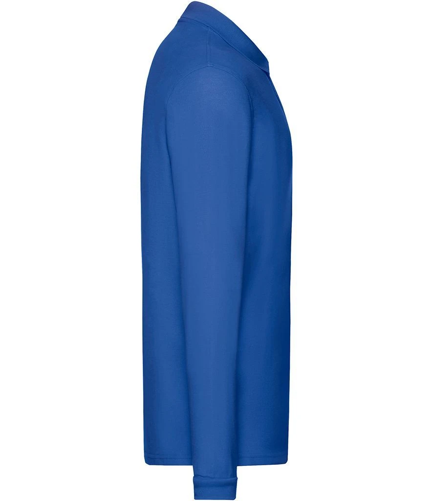 Fruit Of The Loom Mens Premium Long Sleeve Polo 22 Fruit Of The Loom Mens Premium Long Sleeve Polo - Image 20