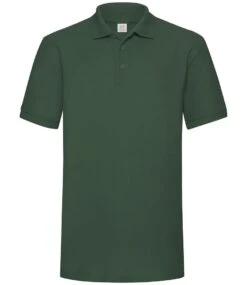 Fruit Of The Loom Mens 65/35 Heavy Polo -XAMAX ss27 bot front 1