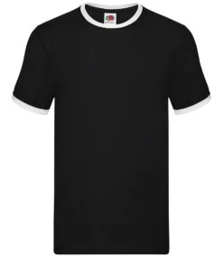 Fruit Of The Loom Mens Valueweight Ringer T