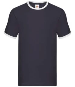 Fruit Of The Loom Mens Valueweight Ringer T 31 Fruit Of The Loom Mens Valueweight Ringer T -XAMAX ss34 nv 2fwh front