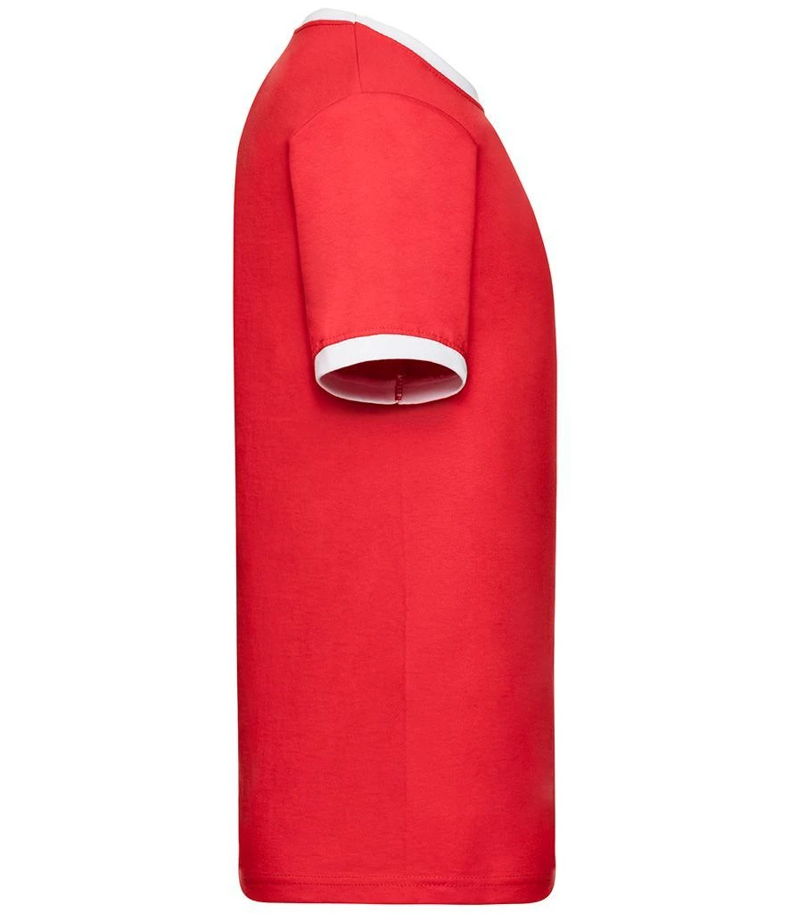 Fruit Of The Loom Mens Valueweight Ringer T 8 Fruit Of The Loom Mens Valueweight Ringer T - Image 6