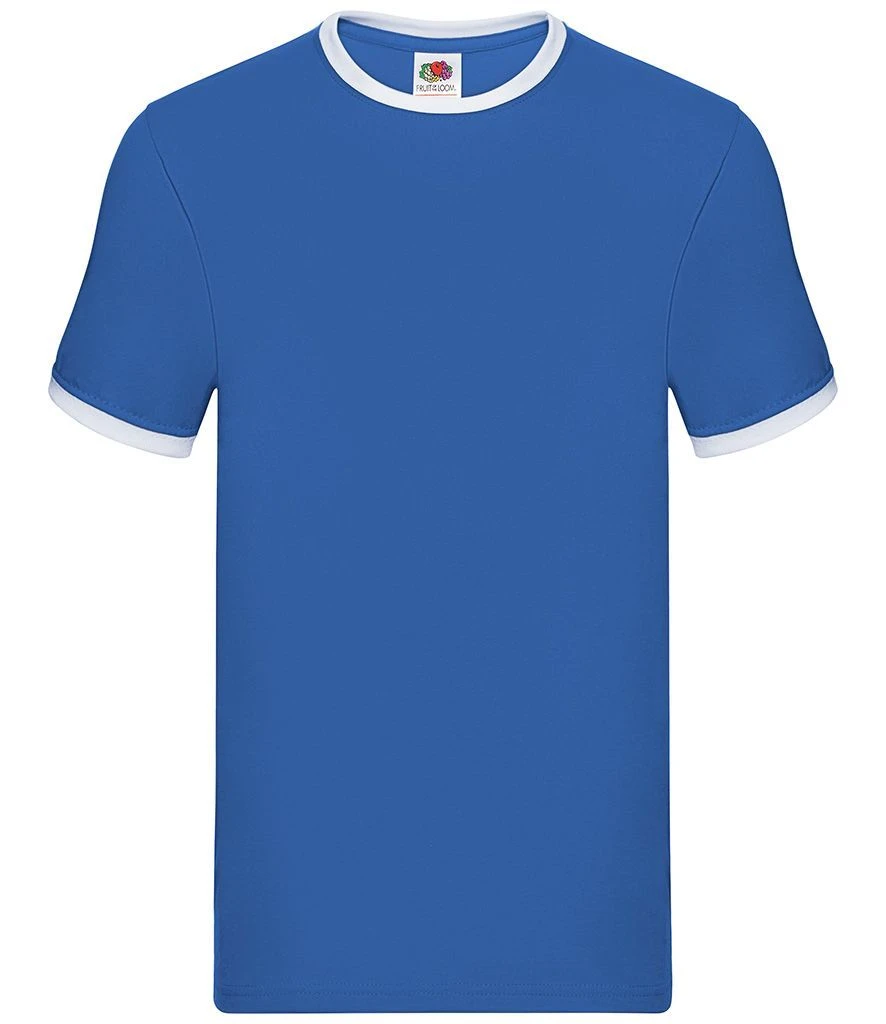 Fruit Of The Loom Mens Valueweight Ringer T 15 Fruit Of The Loom Mens Valueweight Ringer T - Image 13