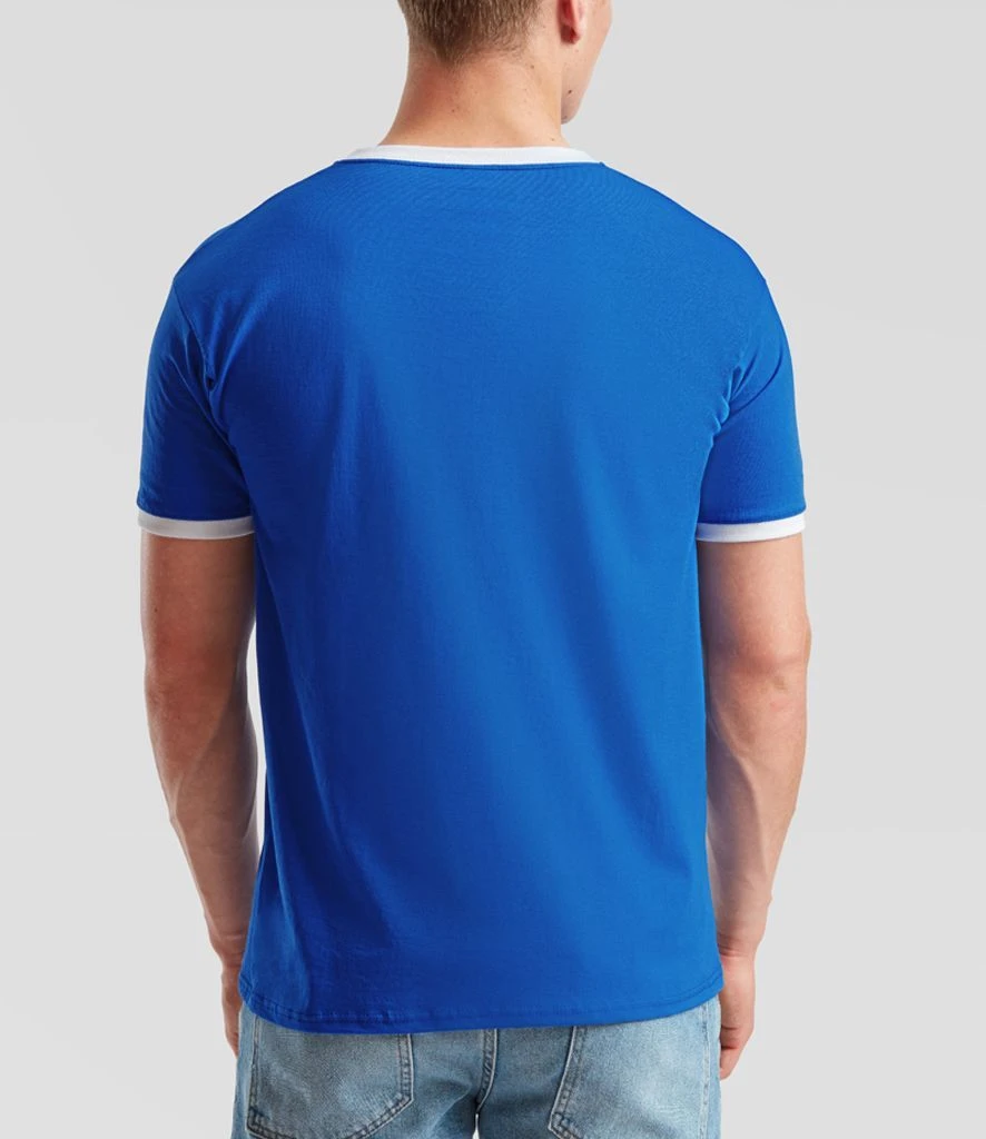 Fruit Of The Loom Mens Valueweight Ringer T 19 Fruit Of The Loom Mens Valueweight Ringer T - Image 17