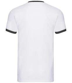 Fruit Of The Loom Mens Valueweight Ringer T 40 Fruit Of The Loom Mens Valueweight Ringer T -XAMAX ss34 wh 2fbk back