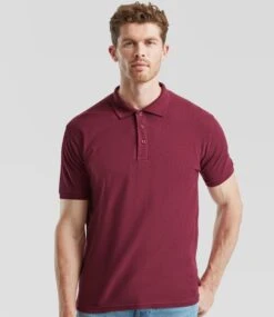 Fruit Of The Loom Mens Premium Polo -XAMAX ss5 bur model 1 2