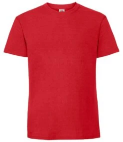 Fruit Of The Loom Mens Iconic 195 Ring Spun Premium T 37 Fruit Of The Loom Mens Iconic 195 Ring Spun Premium T -XAMAX ss620 red front