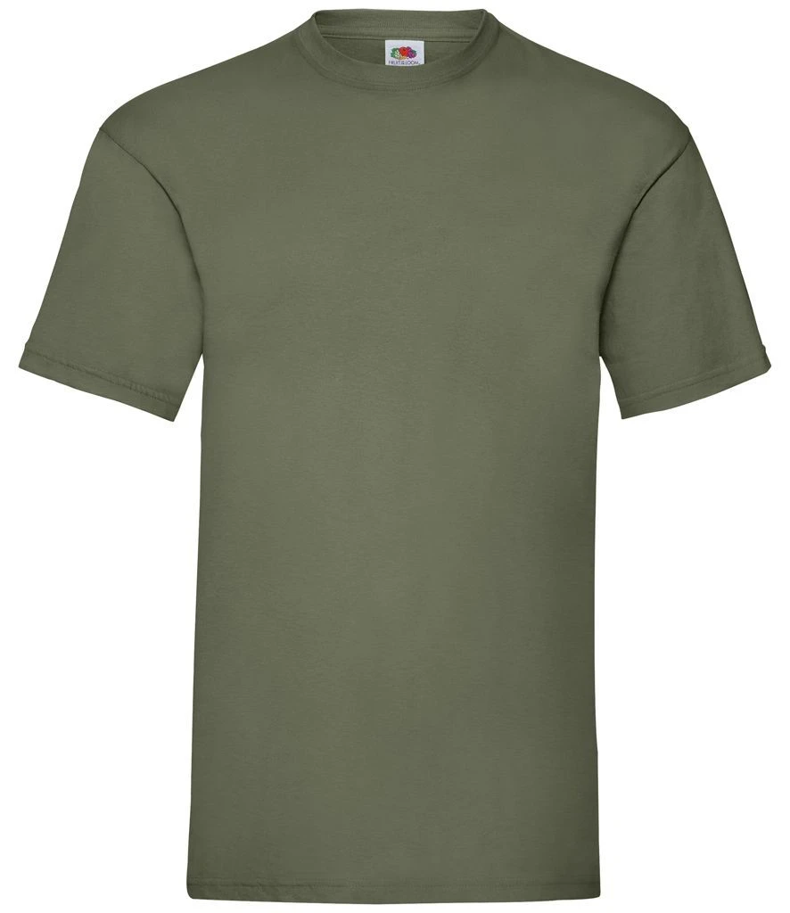 Fruit Of The Loom Mens Valueweight T Shirt 5 Fruit Of The Loom Mens Valueweight T Shirt - Image 3