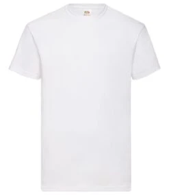 Fruit Of The Loom Mens Valueweight T Shirt 32 Fruit Of The Loom Mens Valueweight T Shirt -XAMAX ss6 whi front 8